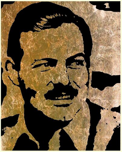 Ernest Hemingway Schriftsteller 1 120 150 by Rudi Art Peters, 絵画 for Sale on Singulart