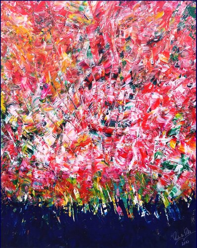 MADEIRA  FLOWERS  23-80-10-5 by Rudi Art Peters, 絵画 for Sale on Singulart