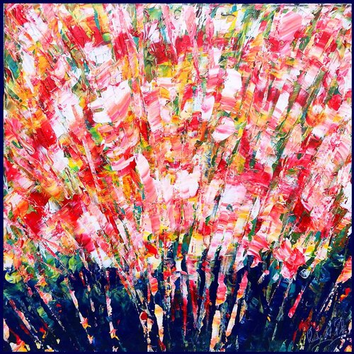 MADEIRA  FLOWERS  23-6-6-2 par Rudi Art Peters, Peinture en vente sur Singulart