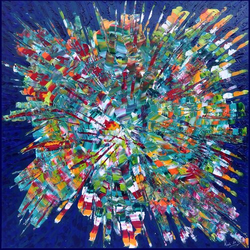 MADEIRA  FLOWERS  23-10-10-1 di Rudi Art Peters, Pittura in vendita su Singulart