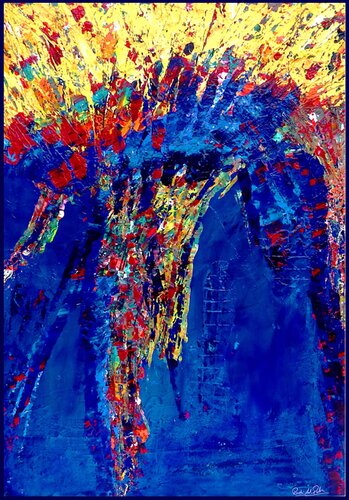 MADEIRA  FLOWERS  23-80-10-5 di Rudi Art Peters, Pittura in vendita su Singulart