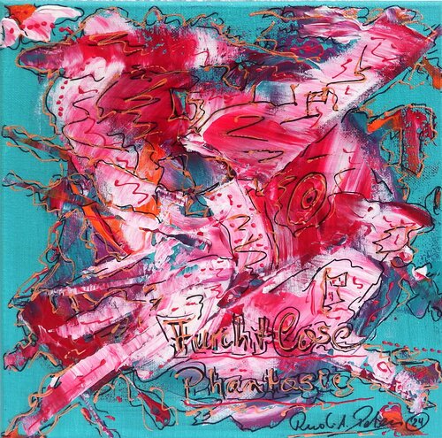 KTP Furchtlose Phantasie 30 24 2 5 by Rudi Art Peters, Painting for Sale on Singulart