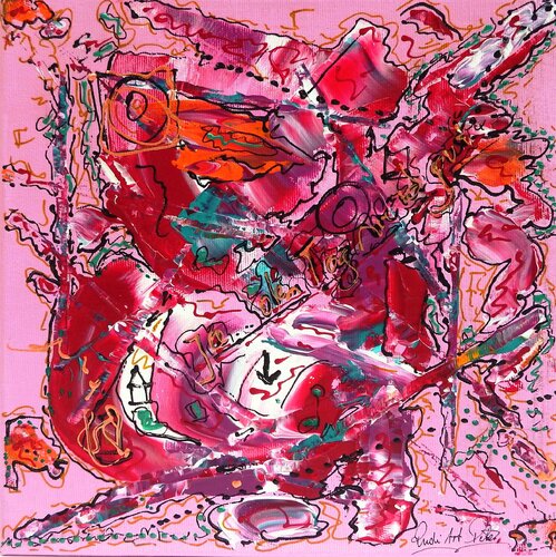 KTP Ja...dein Tag wird gut 30 - 24 4 - 5 di Rudi Art Peters, Pittura in vendita su Singulart