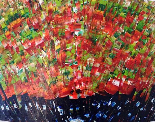 MADEIRA  FLOWERS  01-09 GL 6-8 by Rudi Art Peters, 絵画 for Sale on Singulart