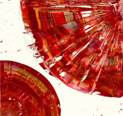 Die gebogene Zeit 25-9-65 par Rudi Art Peters, Peinture en vente sur Singulart