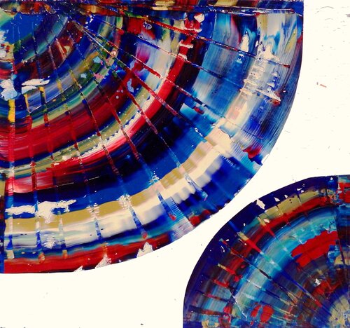 Die gebogene Zeit 25-10-65 par Rudi Art Peters, Peinture en vente sur Singulart