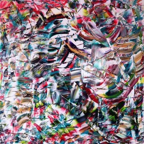 Korallenriff im  JARDINES DE LA REINA ... 25-1-95 di Rudi Art Peters, Pittura in vendita su Singulart