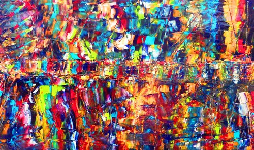 Korallenriff im  JARDINES DE LA REINA ... 25-7-12-1 by Rudi Art Peters, Painting for Sale on Singulart