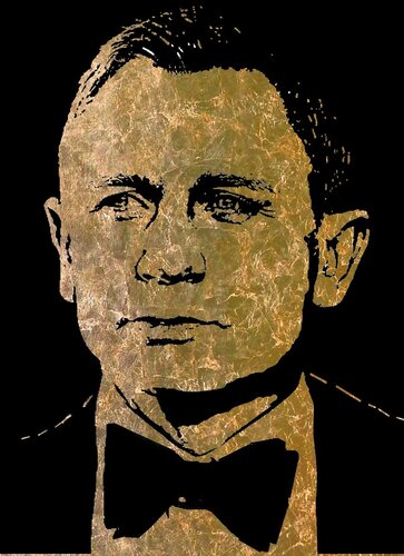 Daniel Craig 3  60 80 de Rudi Art Peters, Pintura a la venta en Singulart