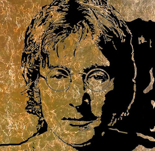 John Lennon...One of the Beatles 120 120 Rudi Art Peters