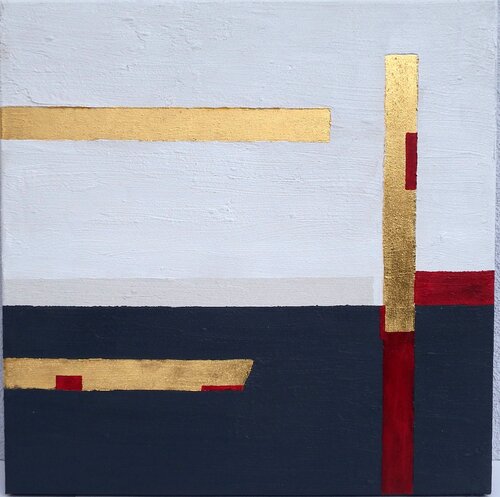 Gold 24 Karat Tag & Nacht 6 6 1 von Rudi Art Peters, Malerei kaufen auf Singulart