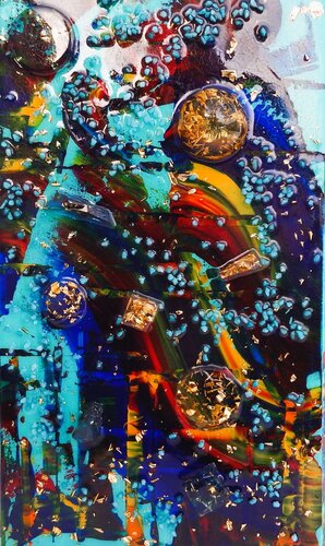 JARDINES DE LA REINA Riff 25 40 2 H par Rudi Art Peters, Peinture en vente sur Singulart