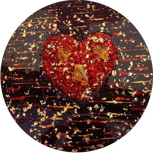 THE HEART FOR EVERY DAY  25-32-1-H von Rudi Art Peters, Malerei kaufen auf Singulart