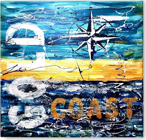 Gold Coast di Rudi Art Peters, Pittura in vendita su Singulart