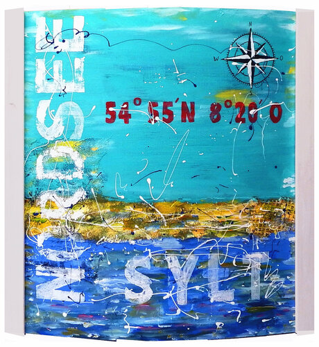 Sylt Nordsee di Rudi Art Peters, Pittura in vendita su Singulart
