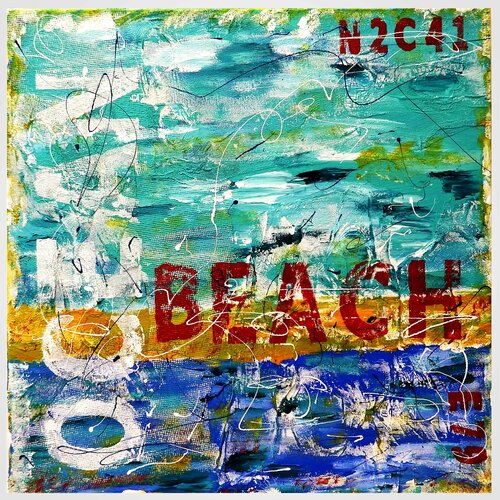 Ocean Beach de Rudi Art Peters, Pintura a la venta en Singulart