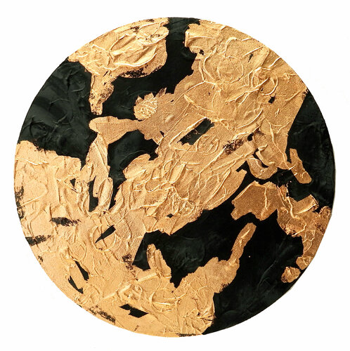 Kupfer Mond Rudi Art Peters