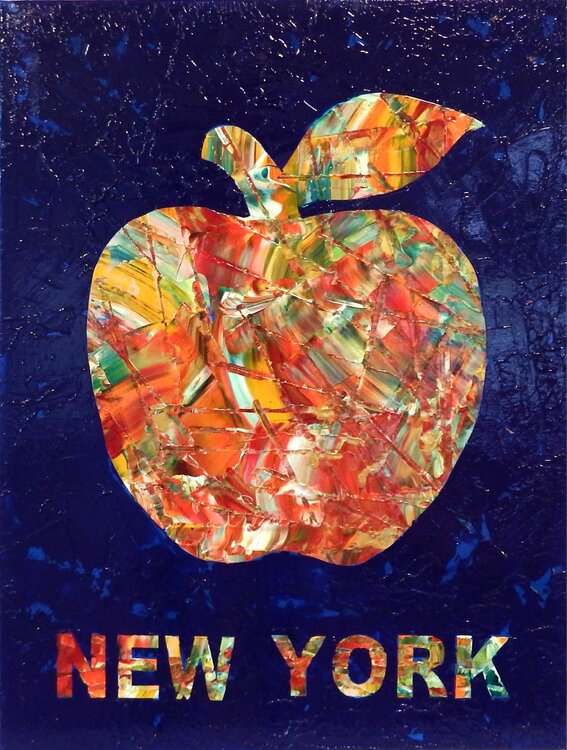 NEW YORK…the Big Apple  60x80 01-25-2 Rudi Art Peters