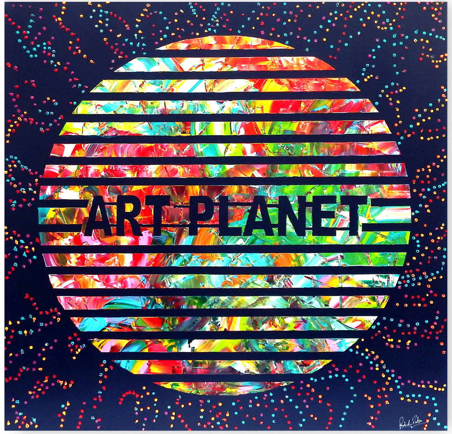 Art Planet...free entry   2501-2511 Rudi Art Peters Originalgemälde zu verkaufen