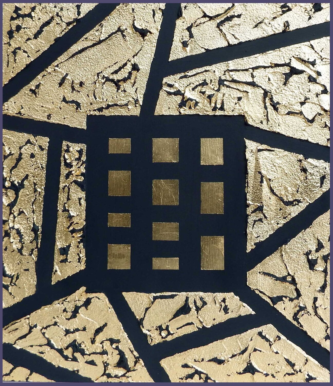 Marktplatz in der Stadt 01-2021 Rudi Art Peters Originalgemälde zu verkaufen