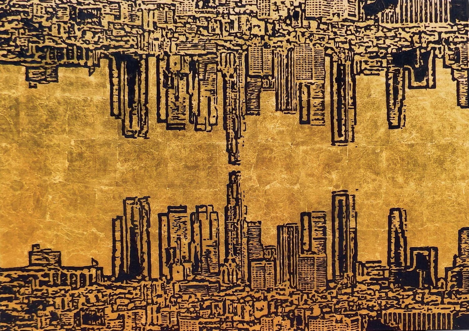 Los Angeles  25-100 140 Rudi Art Peters Originalgemälde zu verkaufen