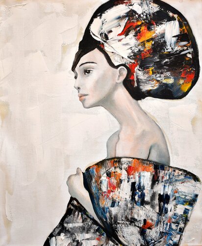 Diva di Roberto Gutiérrez Currás, Pittura in vendita su Singulart