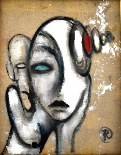 Los espejos del tiempo par Roberto Gutiérrez Currás, Peinture en vente sur Singulart