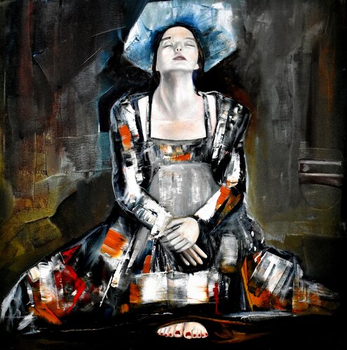 Entre luces van Roberto Gutiérrez Currás, Schilderij te koop op Singulart