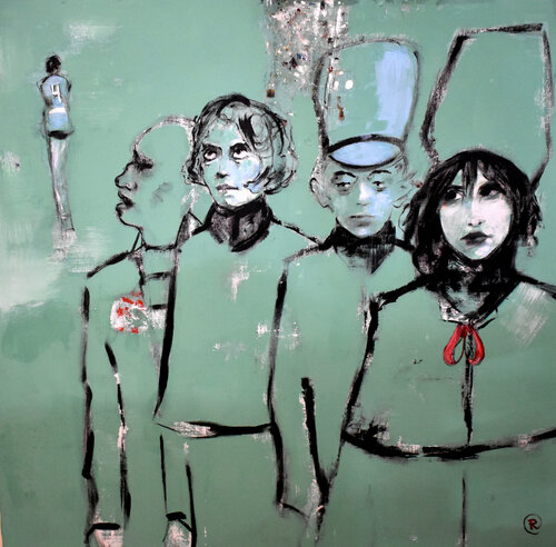 Bifurcación by Roberto Gutiérrez Currás, Painting for Sale on Singulart
