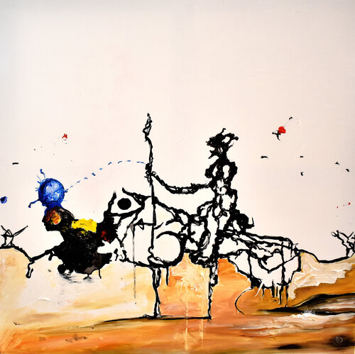 En lugar de la mancha de Roberto Gutiérrez Currás, Pintura a la venta en Singulart