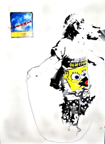 What a Wonderful World di Roberto Gutiérrez Currás, Pittura in vendita su Singulart