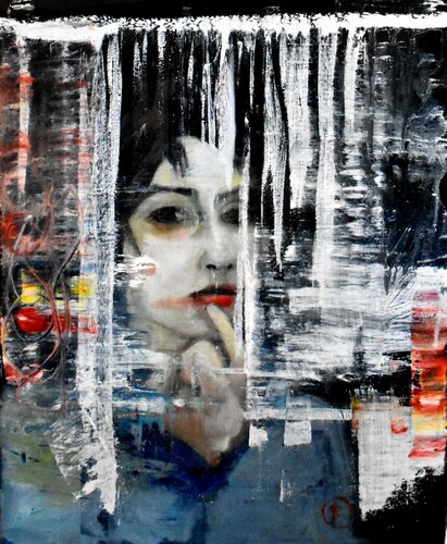 Nocturno by Roberto Gutiérrez Currás, Painting for Sale on Singulart