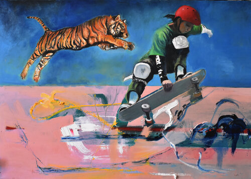 Pandora von Roberto Gutiérrez Currás, Malerei kaufen auf Singulart