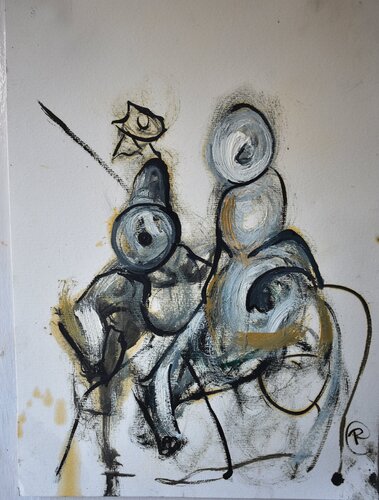 Cien caminos par Roberto Gutiérrez Currás, Peinture en vente sur Singulart