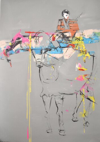 Bicefalia par Roberto Gutiérrez Currás, Peinture en vente sur Singulart