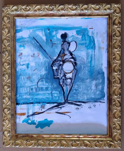 Nunca cabalgaras solo by Roberto Gutiérrez Currás, Painting for Sale on Singulart
