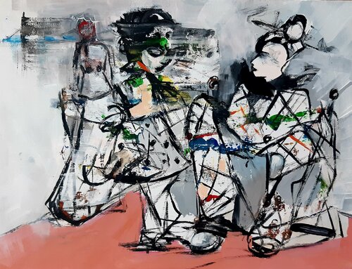 La familia de arlequines Roberto Gutiérrez Currás