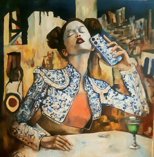 Maneras de vivir de Roberto Gutiérrez Currás, Pintura a la venta en Singulart