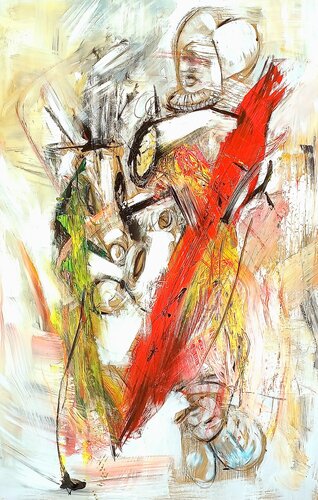 La Jinete von Roberto Gutiérrez Currás, Malerei kaufen auf Singulart