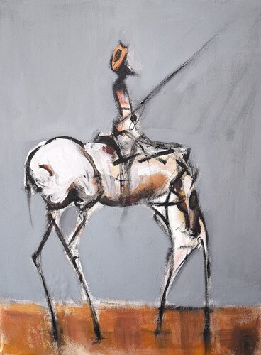 Don Quijote. Lugares para una mancha von Roberto Gutiérrez Currás, Malerei kaufen auf Singulart