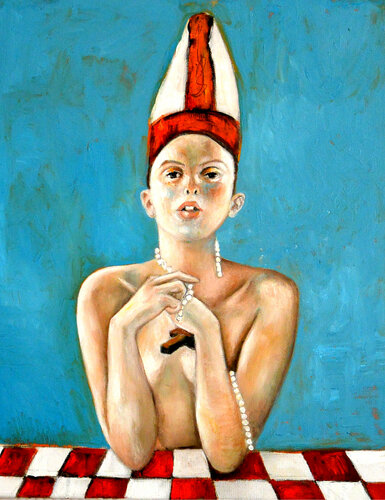 Por el amor de Dior van Roberto Gutiérrez Currás, Schilderij te koop op Singulart