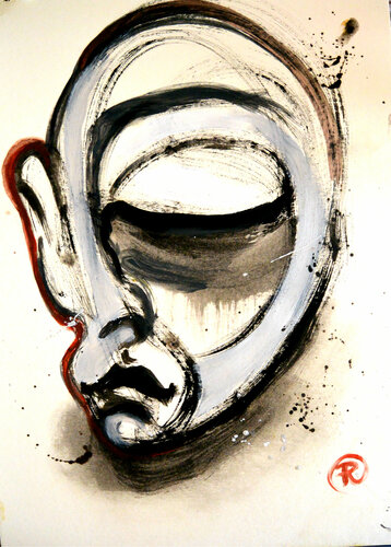 El viajero by Roberto Gutiérrez Currás, 종이 for Sale on Singulart