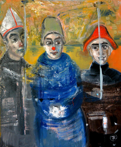 Fiesta von Roberto Gutiérrez Currás, Malerei kaufen auf Singulart