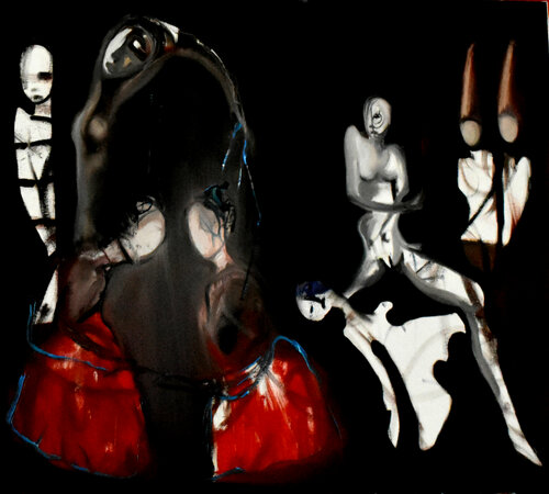 Pequeño Vals Andaluz par Roberto Gutiérrez Currás, Peinture en vente sur Singulart