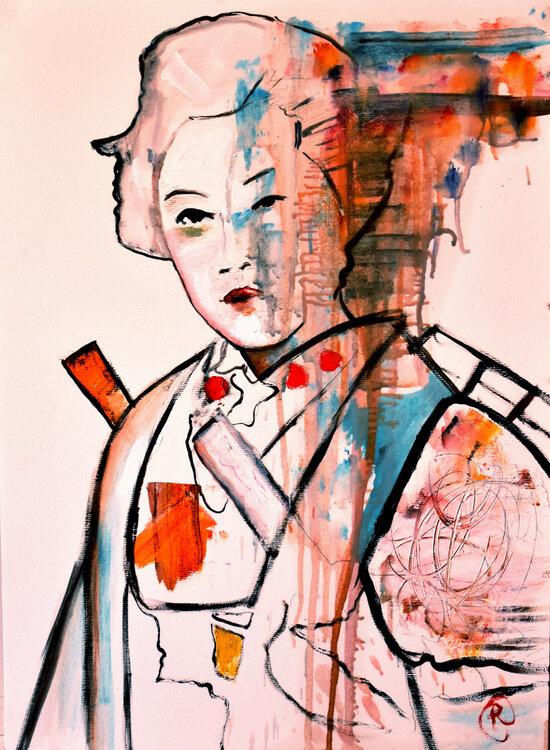Mujer Samurái II Roberto Gutiérrez Currás