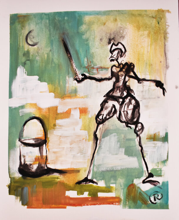 Vela de armas II Roberto Gutiérrez Currás
