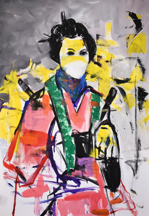 Samurai con Kimono Roberto Gutiérrez Currás