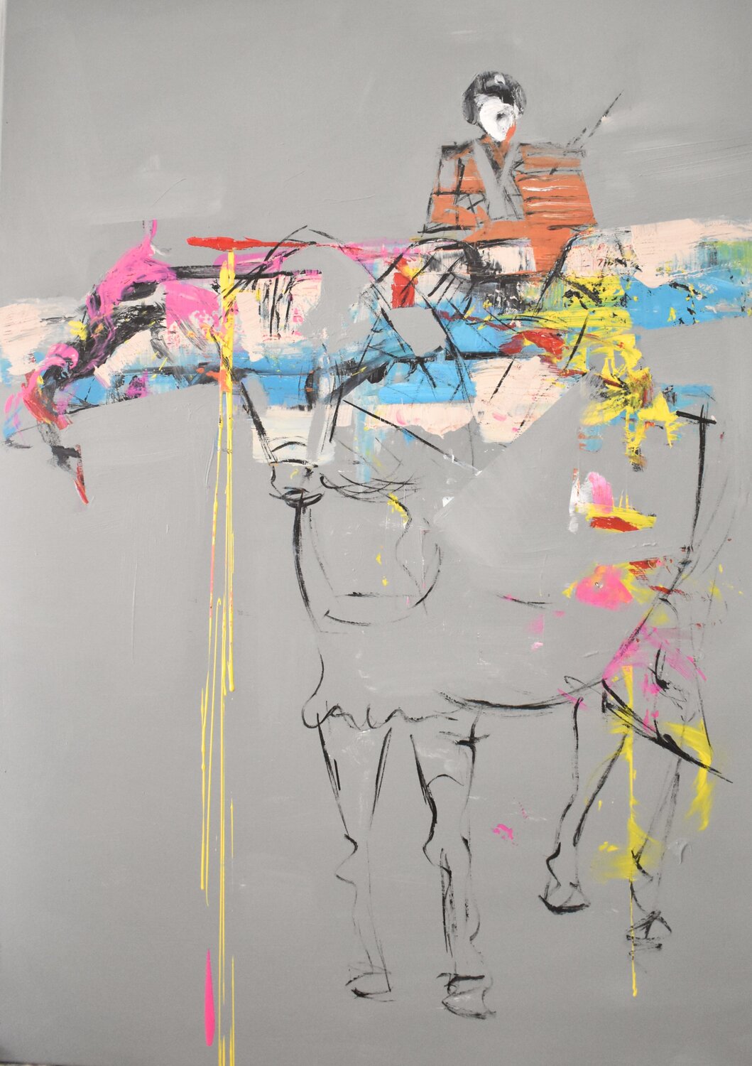 Bicefalia Roberto Gutiérrez Currás Peinture originale à vendre