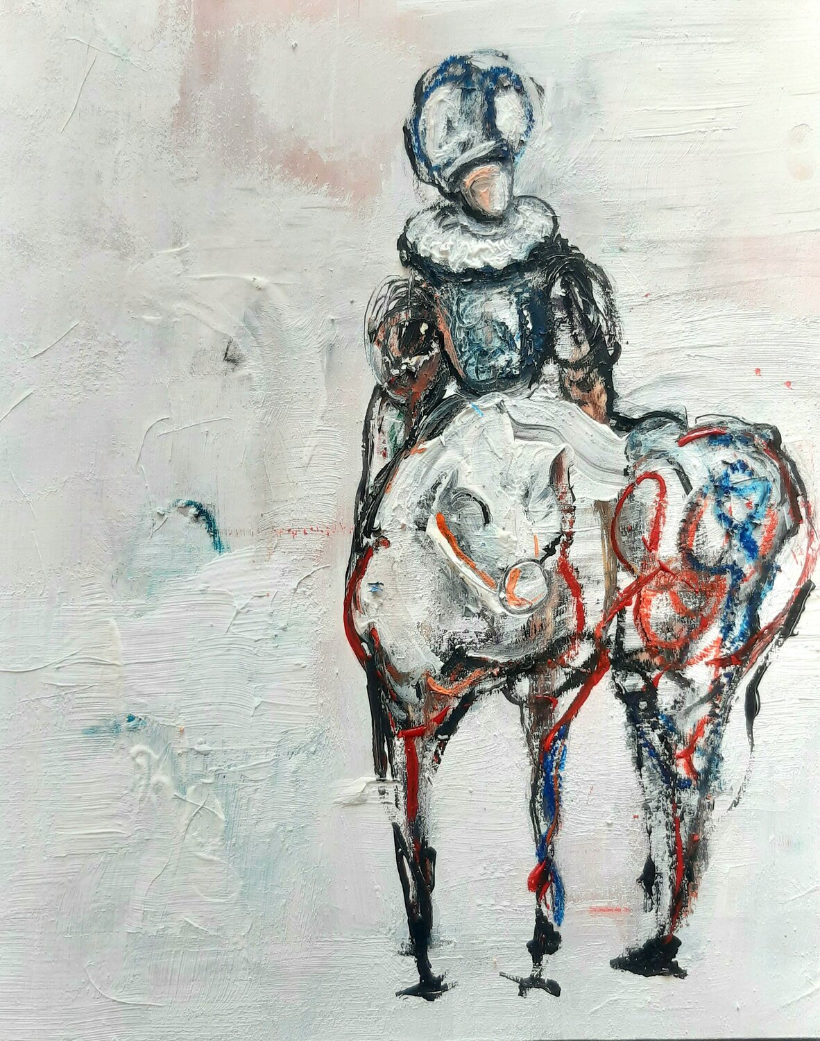 Desfile Roberto Gutiérrez Currás Origineel schilderij te koop