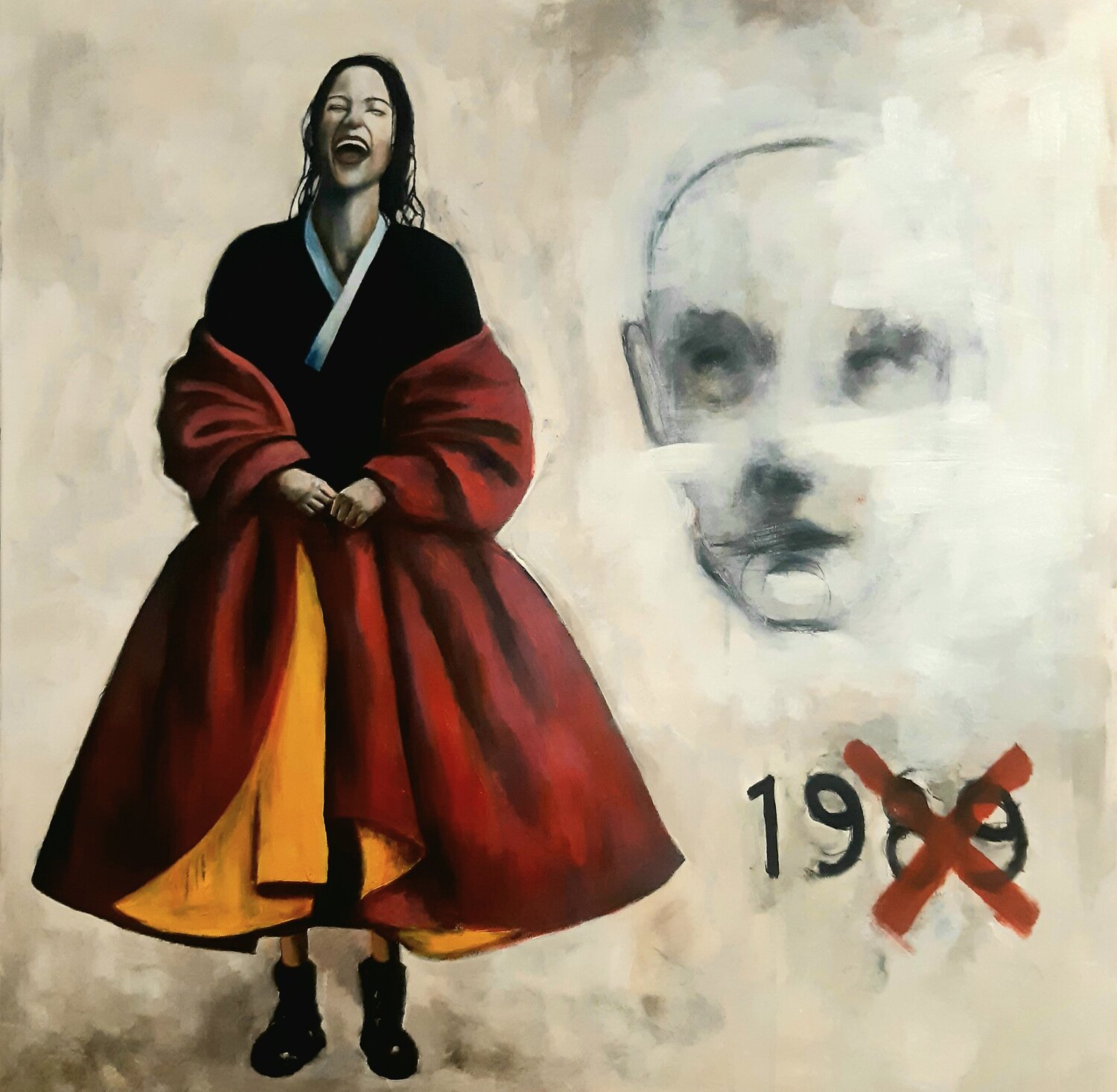19 DIAS Roberto Gutiérrez Currás Peinture originale à vendre